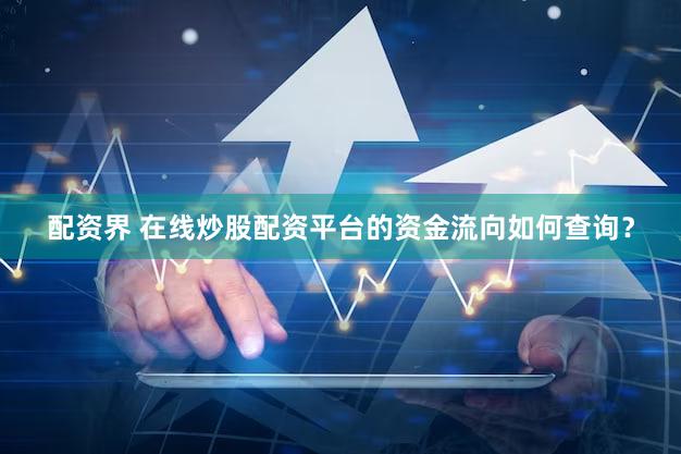 配资界 在线炒股配资平台的资金流向如何查询？