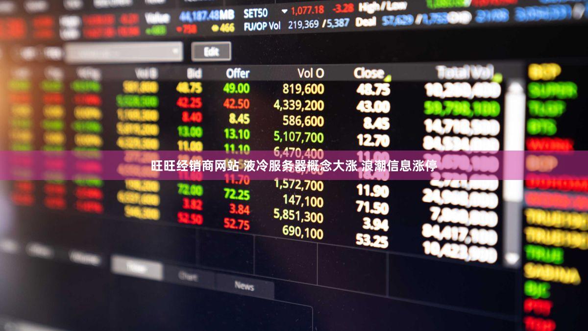 旺旺经销商网站 液冷服务器概念大涨 浪潮信息涨停